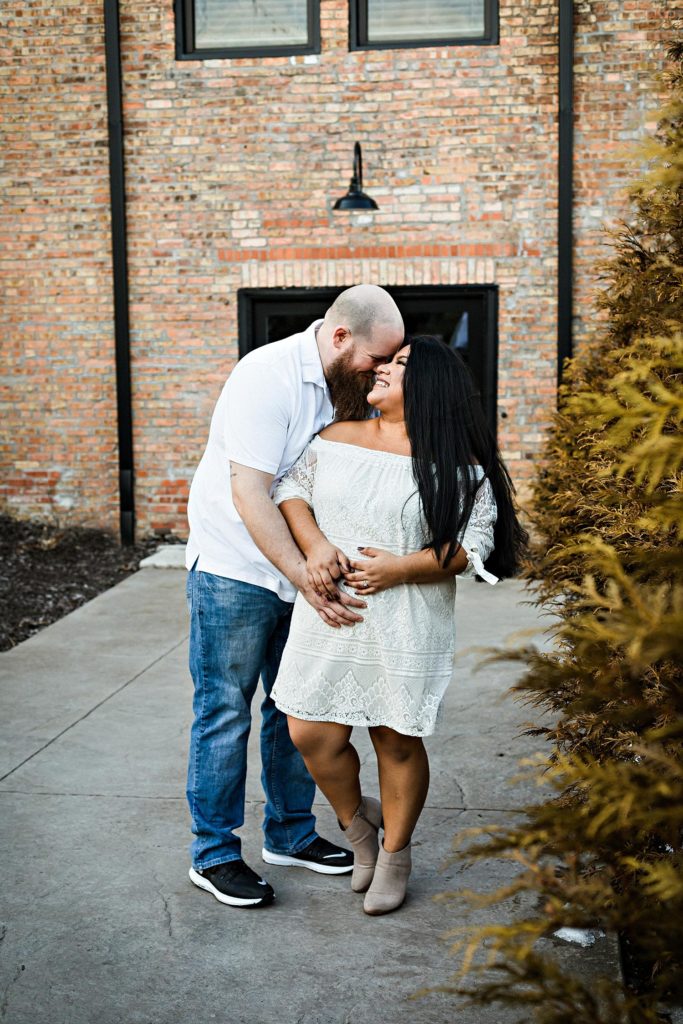 The Cannery engagement session