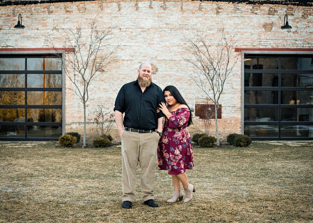 The Cannery engagement session